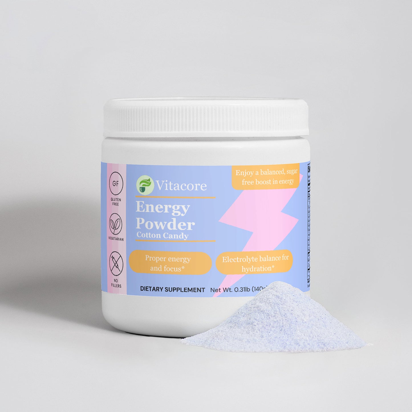 Energy Powder (Cotton Candy)